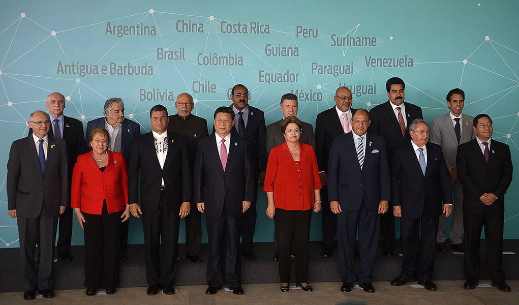 Reunião de chefes de estado e de governo do Brasil, China e do Quarteto da Comunidade de Estados Latino-Americanos - Celac 