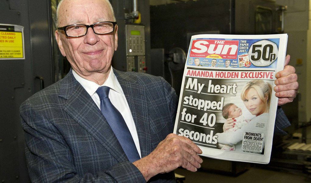 Chega às bancas o novo jornal de Rupert Murdoch