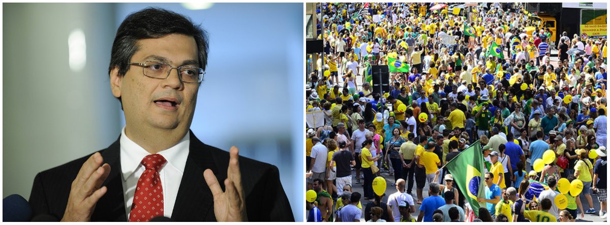 O governador do Maranhão, Flávio Dino (PCdoB), afirmou no Twitter que os "fascistas se apropriaram dos símbolos e cores nacionais para 'legitimar' barbaridades políticas, a exemplo dos festivais do Pato Amarelo. Nós que, de verdade, defendemos o Brasil não podemos deixar essa gente monopolizar a nossa bandeira. Viva o Brasil"