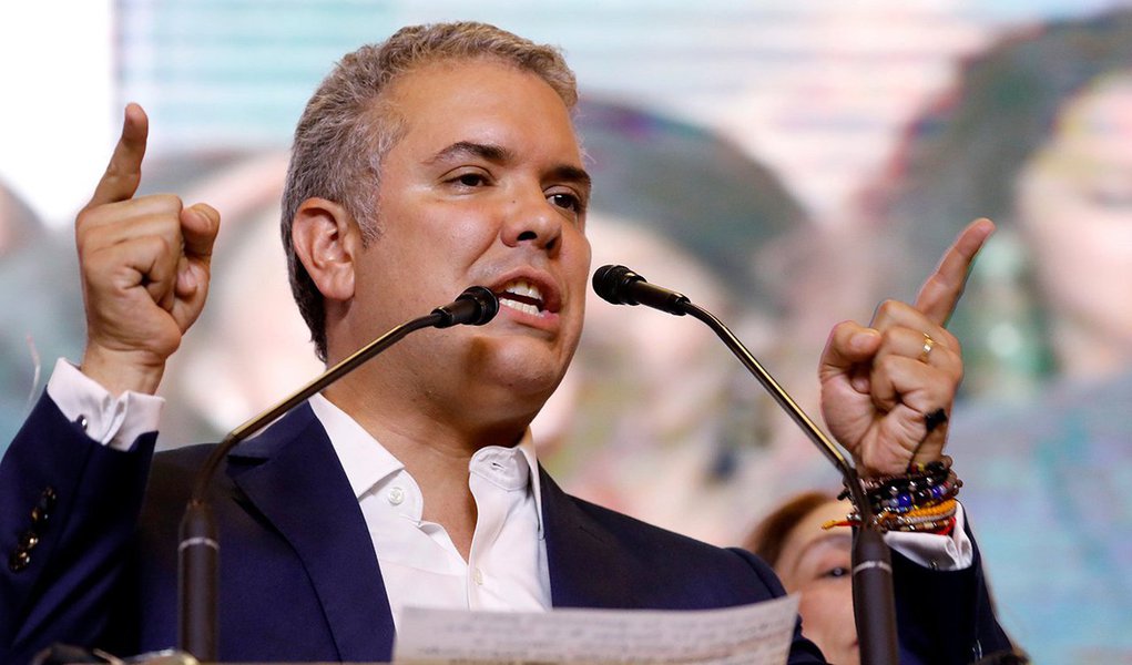 Presidente eleito da Colômbia, Iván Duque 17/06/2018 REUTERS/Nacho Doce