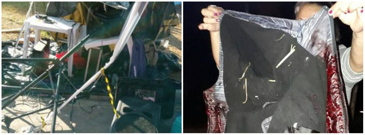 A violência armada e explícita assestada contra os que resistem ao golpeachment (Golpe de Estado travestido de Impeachment Constitucional) era inevitável. Por quê? Porque ela é o efeito lógico da quebra da ordem constitucional até então vigente e que inaugurou (nos termos de Agamben) um 'Estado de Exceção'