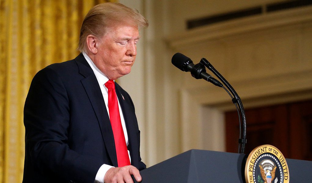 Presidente dos Estados Unidos, Donald Trump, durante evento na Casa Branca, em Washington 18/06/2018 REUTERS/Leah Millis