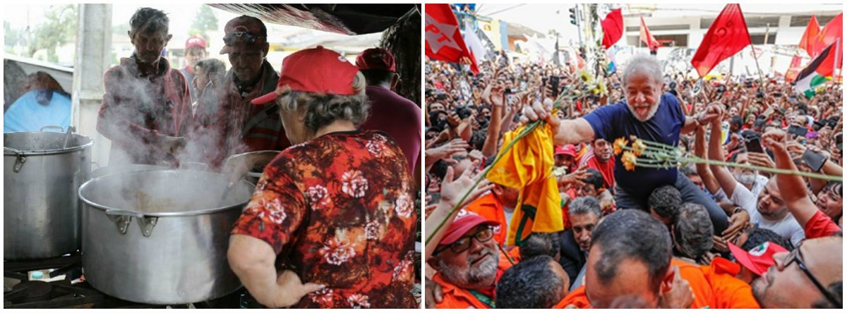 O acampamento em solidariedade ao ex-presidente Lula começa sua segunda semana de vigília de forma organizada e pacífica; desde a prisão de Lula, no dia 7, cerca de mil manifestantes se revezam e exigem a liberdade do ex-presidente, que está detido na Superintendência da Polícia Federal do Paraná, no bairro de Santa Cândida, em Curitiba