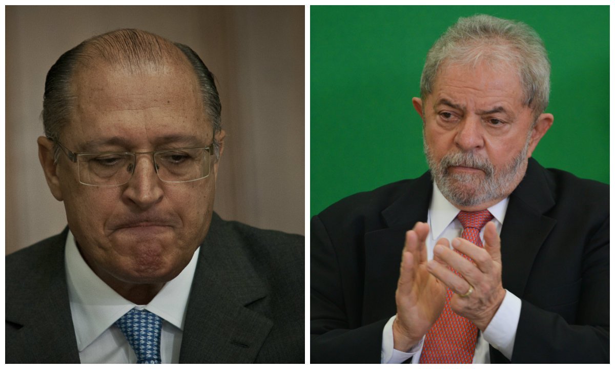 Governador de São Paulo, Geraldo Alckmin (PSDB) e ex-presidente Luiz Inácio Lula da Silva 2