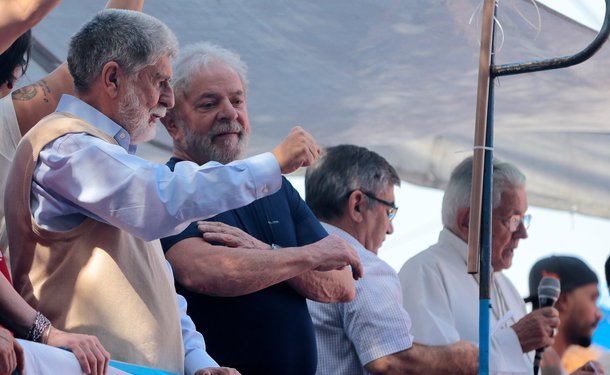 Lula e Celso Amorim