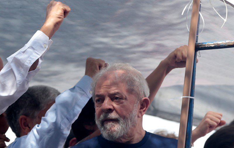 Ex-presidente Luiz Inácio Lula da Silva em São Bernardo do Campo 07/04/2018 