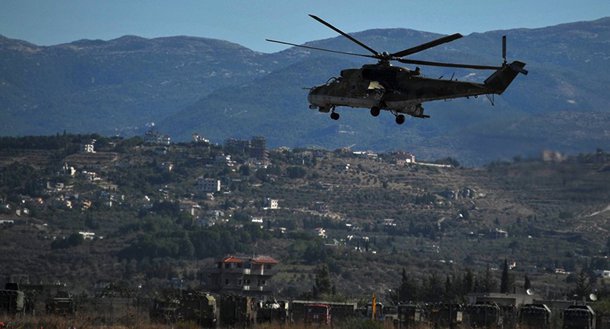 Helicóptero russo cai na Síria e dois pilotos morrem