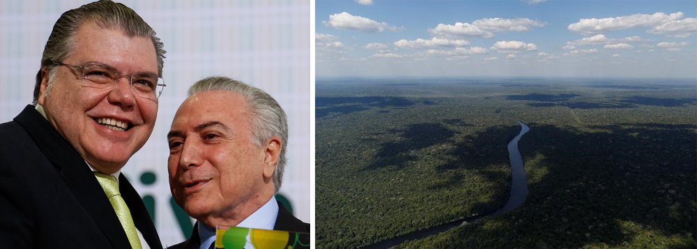 Em meio a retrocessos ambientais, governo Temer quer cobrar para salvar a Amazônia