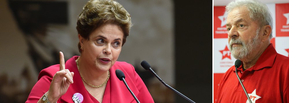 Depois do sucesso das recentes palestras de Dilma Rousseff no exterior —em que foi recebida com tratamento de chefe de Estado pela população e muitos acadêmicos e lotou auditórios na Europa e nos Estados Unidos—, a petista se prepara para mais uma jornada no exterior; desta vez, Dilma irá denunciar a segunda fase do golpe: a caçada ao ex-presidente Luiz Inácio Lula da Silva para impedir que ele seja candidato em 2018; líder absoluto em todos os cenários para as próximas eleições presidenciais, Lula vem sendo alvo de uma campanha para impedir sua candidatura, tocada em grande medida pelo mesmo grupo que articulou a derrubada de Dilma