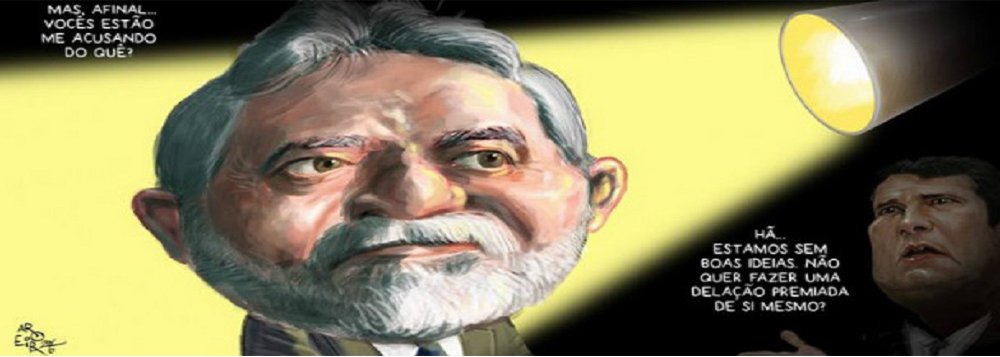 Jornalista Fernando Brito, editor do Tijolaço diz que "virou ridículo" a "perseguição" ao ex-presidente Lula. Segundo ele, com o leque de denúncias se exaurindo, "a munição para atacar Lula vai baixando o calibre"; "Mas sempre há a guarda dos caixotes num depósito, para provar o favorecimento de Lula, embora o Dr. Moro não se interesse e não autorize saber como foram guardados os caixotes de FHC, de Sarney ou ao menos os de Itamar Franco", diz Brito