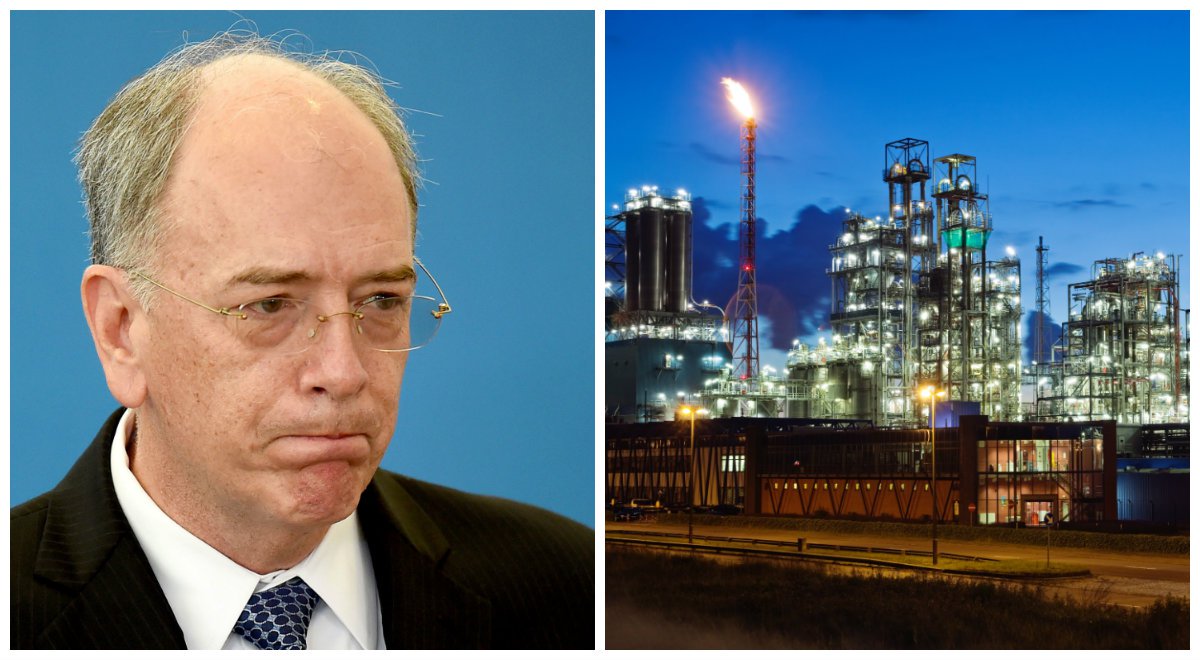 Presidente da Petrobras, Pedro Parente, e Petroquímica Suape