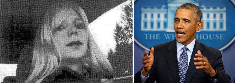Dois dias depois de ter recebido o perdão do presidente Barack Obama, a ex-militar Chelsea Manning, militar transgênero condenada por vazamento de informações ao site Wikileaks, escreveu em sua conta no Twitter um agradecimento à Barack Obama; o vice-presidente de Donald Trump, Mike Pence, avaliou a decisão como "um erro"