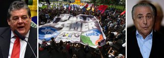 "Só há dois caminhos para que o Brasil volte à normalidade democrática e retome a trajetória de crescimento: renúncia ou impeachment de Michel Temer", diz o deputado Silvio Costa (PTdoB-PE); o deputado alerta para o fato de que ainda está faltando a delação premiada do ex-deputado e membro da cúpula peemedebista Eduardo Cunha, "que conhece como poucos o modus operandi da turma do PMDB"; "O Brasil não pode continuar sendo administrado, mais 24 meses, por essa confraria de delatados do PMDB, que trama pelos cantos dos palácios de Brasília a autoproteção jurídica. O País não aguentará"
