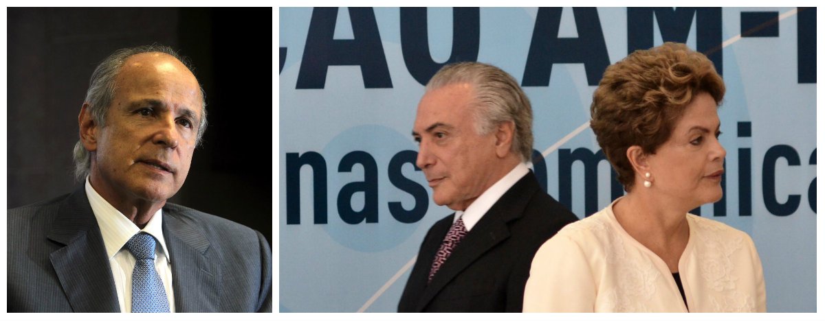 Otávio Azevedo, ex-presidente da Andrade Gutierrez, disse ter pago R$ 1 milhão à chapa Dilma-Temer, em 2014, como propina disfarçada de doação eleitoral, na ação que corre no Tribunal Superior Eleitoral e pede a cassação da dupla; se a ação vier a ser julgada neste ano, e houver a condenação, o Brasil terá novas eleições em 2016; depois de ser acusado de segurar esse processo para jogá-lo para 2017, quando haveria eleições indiretas, o ministro Gilmar Mendes disse que não controla o relógio do TSE e afirmou que, se o relator afirmar que o caso está pronto para votar, o colocará em pauta