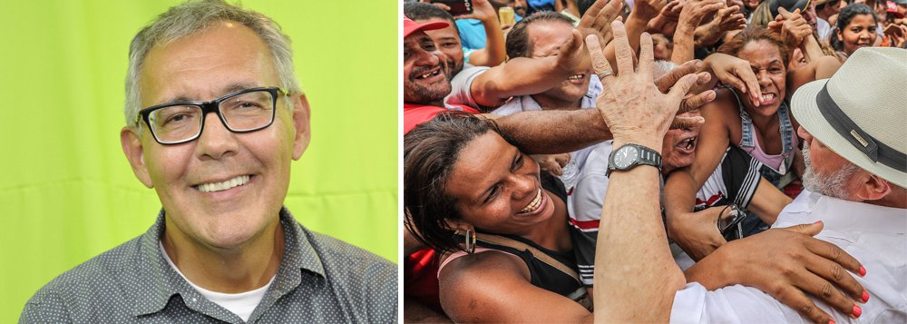 O jornalista Mauro Lopes analisa a pesquisa Ibope que aponta Lula liderando o pleito eleitoral com 33% dos votos; "Quando Lula é retirado da consulta, o eleitorado migra para brancos e nulos, tal fato só reafirma que as eleições presidenciais sem Lula é uma fraude", opina; assista a íntegra do programa Giro das 11