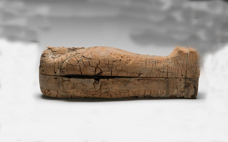 A múmia de um feto na 18a semana de gestação foi encontrada em um pequeno sarcófago do Antigo Egito. Pensava-se que contivesse apenas órgãos de um corpo humano, mas quando o receptáculo foi aberto, apareceu a surpresa.