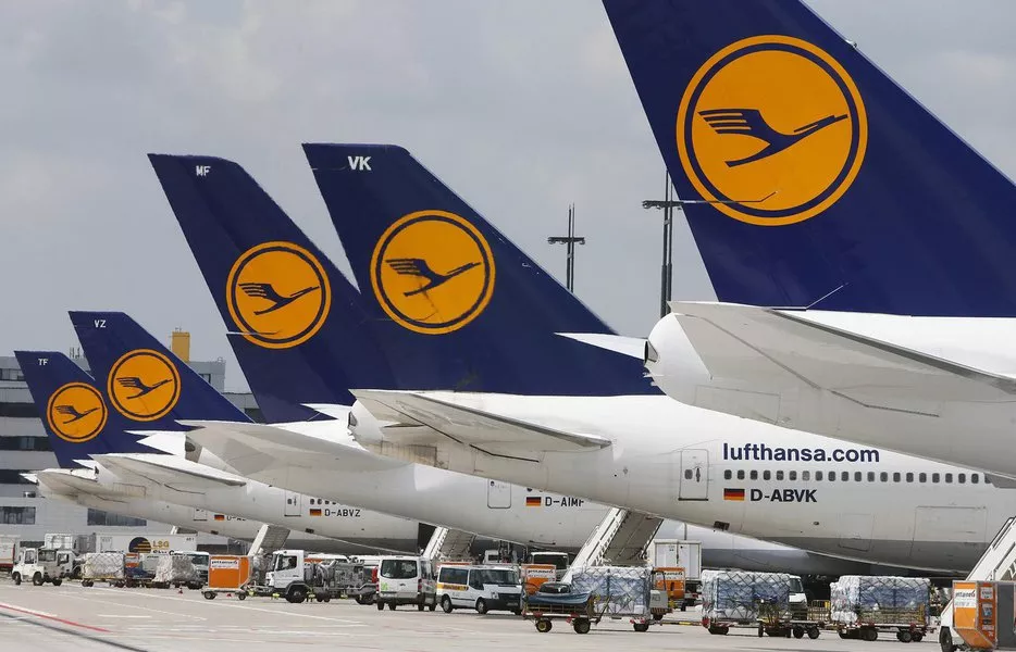 Aviões da Lufthansa