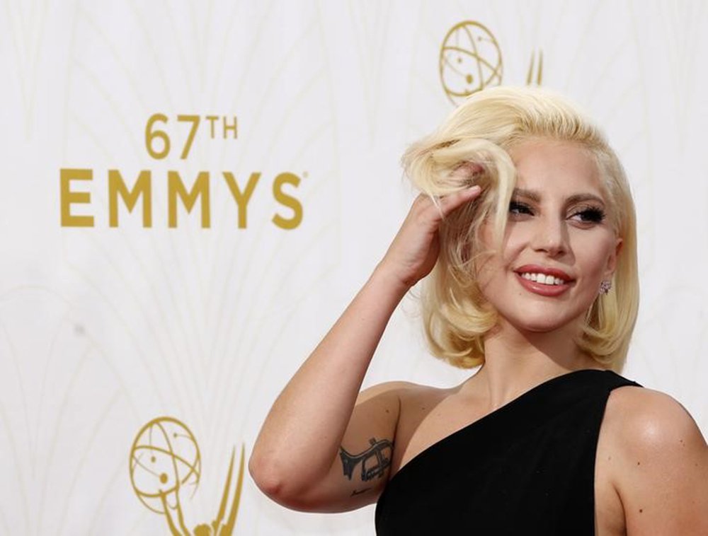 Lady Gaga durante premiação do Emmy em Los Angeles. 20/9/2015. REUTERS/Mario Anzuoni