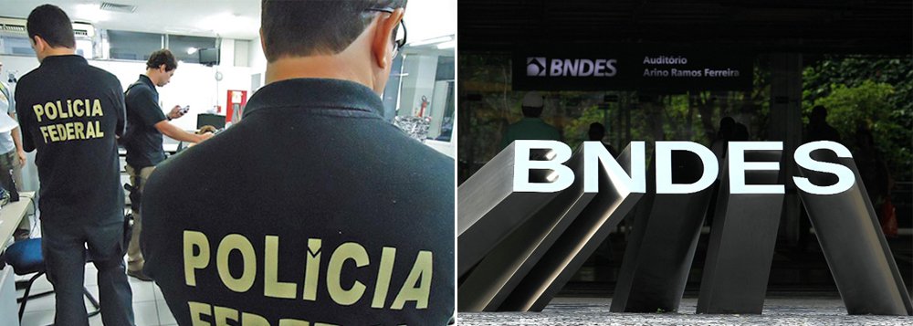 Não se trata de cumprimento de mandado de busca e apreensão na sede do BNDES no Rio de Janeiro; os policiais pedirão à presidência do banco cópias de contratos que estão sob investigação na nova fase da Operação Lava Jato, chamada Passe Livre; como foi feito com a Petrobras no início da operação, agentes da PF tentam acordo para que a instituição colabore com as investigações e entregue os documentos solicitados; um mandado pode ser deferido pelo juiz Sérgio Moro caso haja resistência; o BNDES já é alvo de uma CPI na Câmara dos Deputados