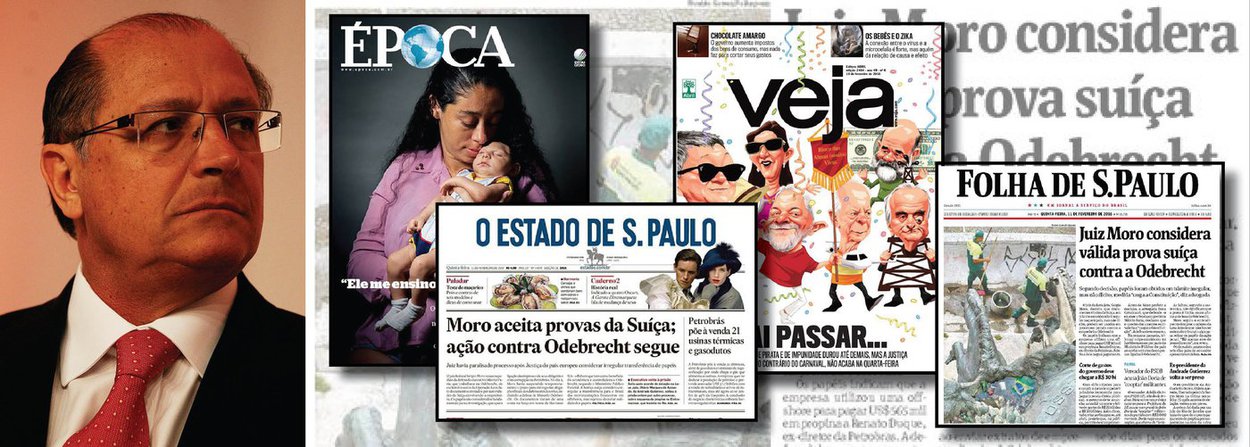 Jornalista Helena Sthephanowitz mostra que o governador Geraldo Alckmin (PSDB) utilizou R$ 3,37 milhões em recursos da Secretaria de Educação para assinaturas de jornais e revistas da imprensa que não o ataca; para o Estado de S. Paulo, foram destinados R$ R$ 1.173.910,43, e a Folha de S.Paulo recebeu R$ 1.163.610,83; para a Abril Comunicações, que dita a Veja, foi destinado R$ 557.600,40, enquanto a Editora Globo, dona da Época, recebeu R$ 480.548,30; dados são do portal da Transparência paulista