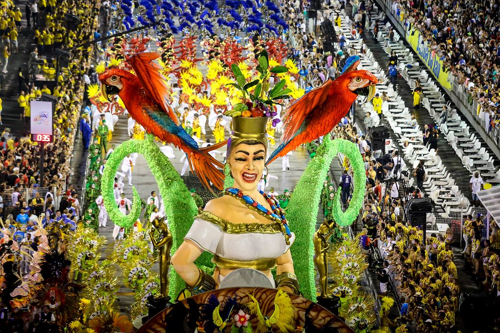 São Paulo-SP-Brasil- 06/02/2016 - Carnaval 2016 - Primeiro dia dos desfiles das escolas de samba do grupo especial de São Paulo, realizado no sambodromo do 