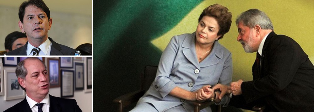 Braço direito do irmão Ciro Gomes, que disputará a eleição presidencial de 2018 pelo PDT, o ex-governador cearense Cid Gomes dispara contra o ex-presidente Lula, mas isenta a presidente Dilma Rousseff dos escândalos na Petrobras; segundo ele, Lula teria sido "conivente" com os desvios, enquanto Dilma "fechou as portas" da corrupção; Ciro, que apareceu com 6% das intenções de voto da pesquisa CNT/MDA, pretende se qualificar como o candidato das forças de esquerda em 2018