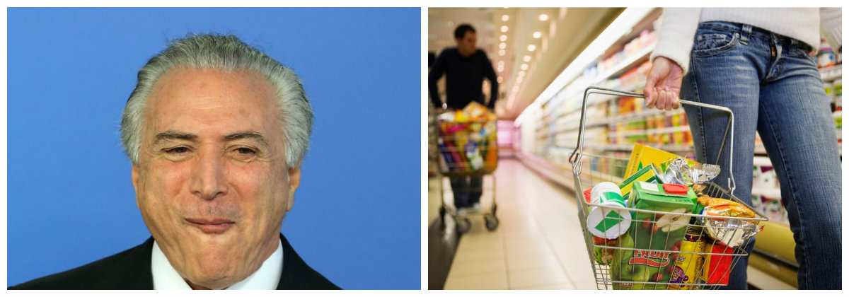 Michel Temer, compras, inflação .2