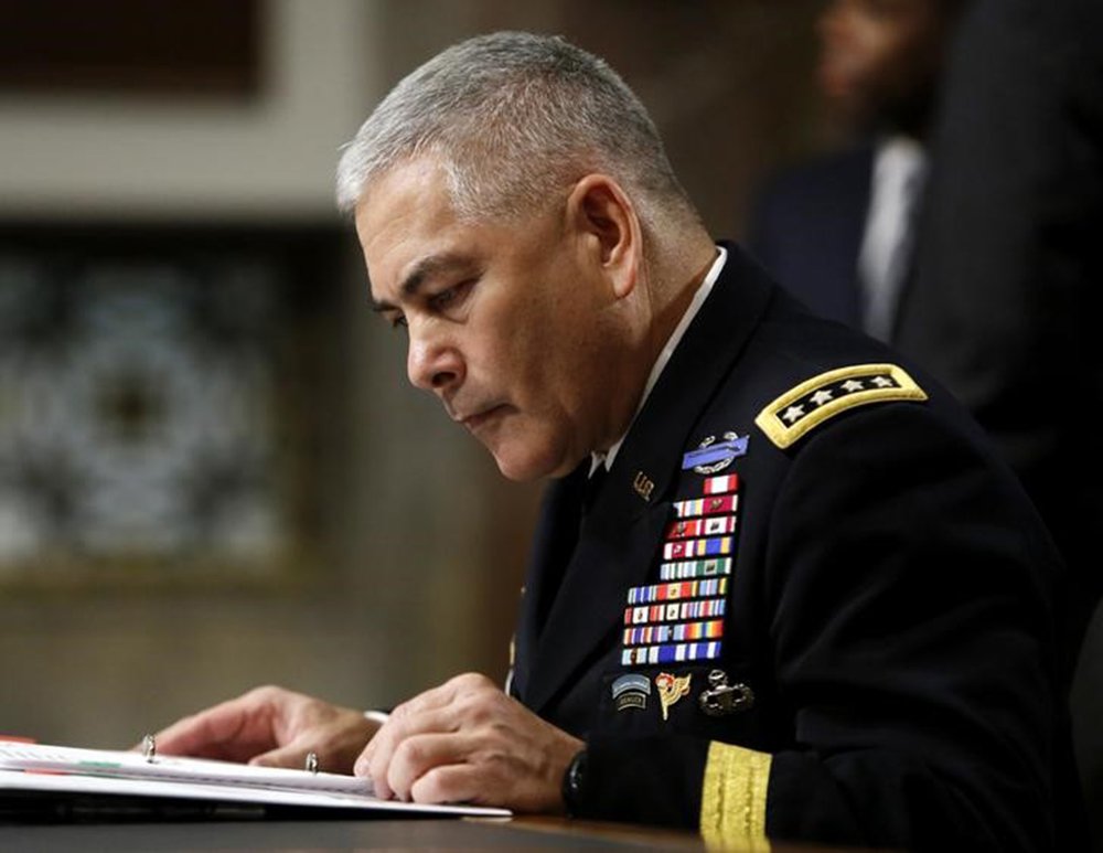 General John Campbell, comandante norte-americano das forças no Afeganistão. 12/02/2015 REUTERS/Gary Cameron