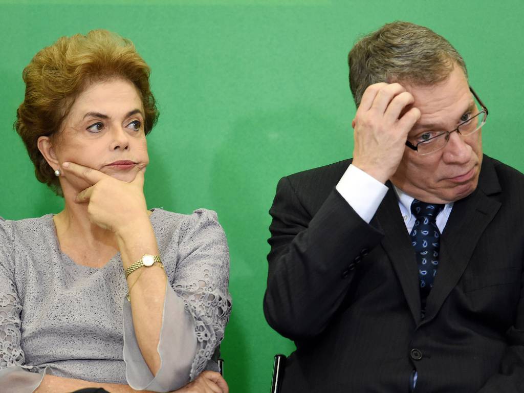 Dilma Rousseff e ex-ministro da Justiça Eugênio aragão
