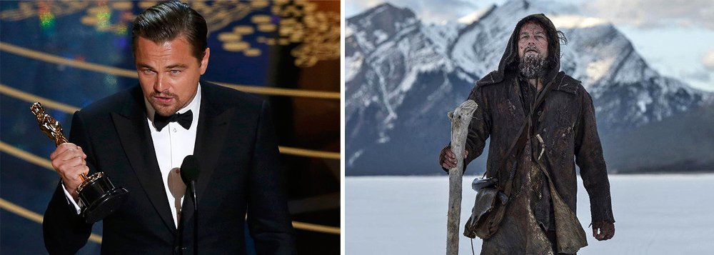 Leonardo DiCaprio, Spotlight e Mad Max foram os vencedores do Oscar 2016