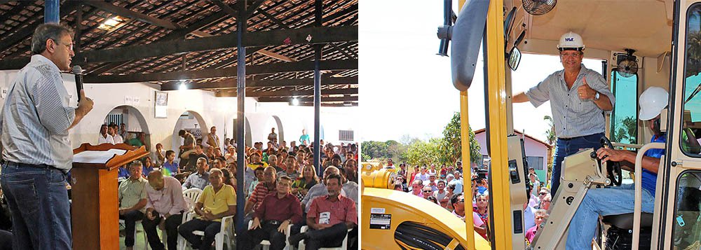 Durante sua passagem por Tocantinópolis, Bico do papagaio, o governador Marcelo Miranda (PMDB) assinou nesta quinta-feira, 27, a Ordem de Serviço para retomada das obras de terraplanagem e pavimentação asfáltica da rodovia TO-126, com um investimento de R$ 6,7 milhões; trecho, que liga o município de Tocantinópolis ao povoado Ribeirão Grande, tem uma extensão de 7,8 km; "Hoje, temos a alegria de retomar essa obra, com recursos do Tesouro Estadual, e atender aos moradores que aguardam por esse benefício", ressaltou o governador; obras começam de imediato e têm um prazo de execução de 120 dias