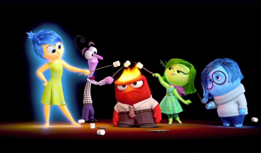 Último lançamento da Pixar traz uma analogia às emoções humanas, buscando no olhar de uma criança os nossos principais sentimentos