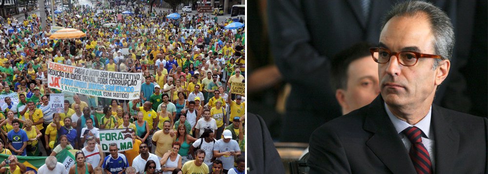 As manifestações dos coxinhas, golpistas e fascistas pela quebra da ordem constitucional servirá como ótimo parâmetro para se avaliar as reais intenções da Globo