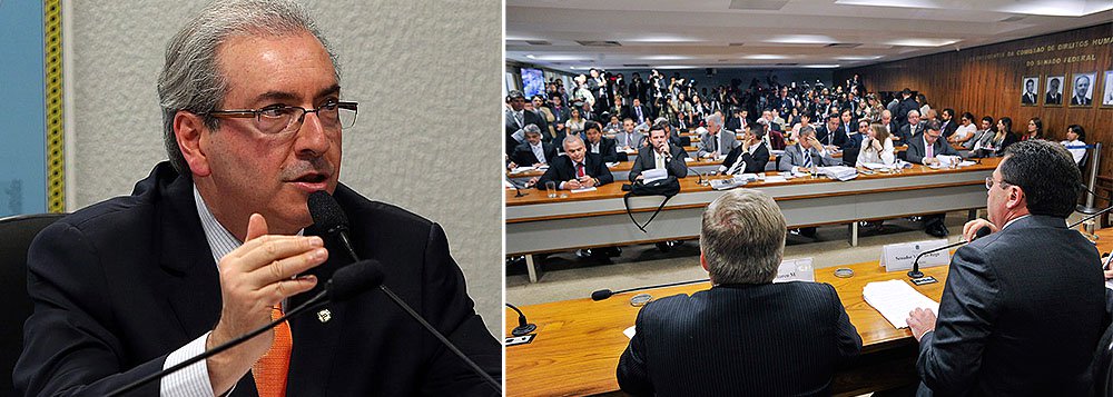 Deputado Eduardo Cunha (PMDB-RJ), favorito para assumir a presidência da Câmara a partir de 2015, dá uma declaração que pode atrair votos da oposição à sua candidatura; "Conhecidas as delações, acharei inevitável ter uma outra CPMI", diz ele, referindo-se ao caso Petrobras; Cunha deve ter apoio de partidos que apoiaram o senador Aécio Neves, como Solidariedade, PSC e DEM; ele, no entanto, negou o compromisso de encaminhar eventual pedido de impeachment; 'isso é utopia'