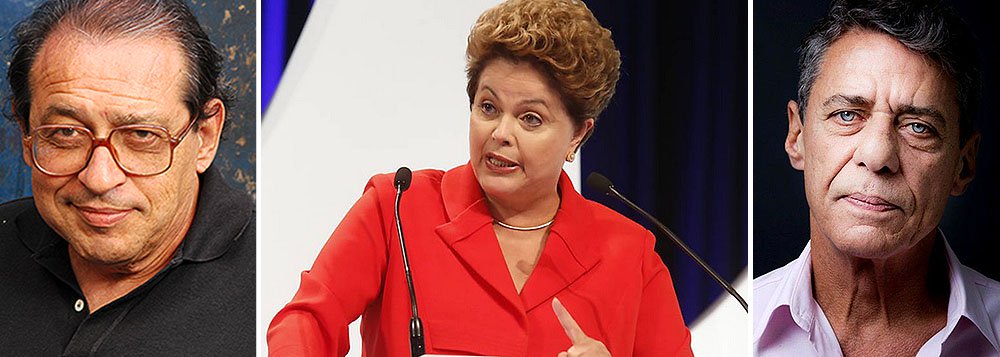Segundo o colunista, presidente Dilma Rousseff deve estar fazendo alguma coisa certa para apanhar tanto; de um lado, a oposição não lhe dá sossego; de outro, ‘PT, sempre cioso do poder, tenta descolar-se do fracasso de seu governo’; "Pobre Geni, digo Dilma. Ninguém desce de um zepelim para acudi-la", diz ele em referência a personagem de Chico Buarque 