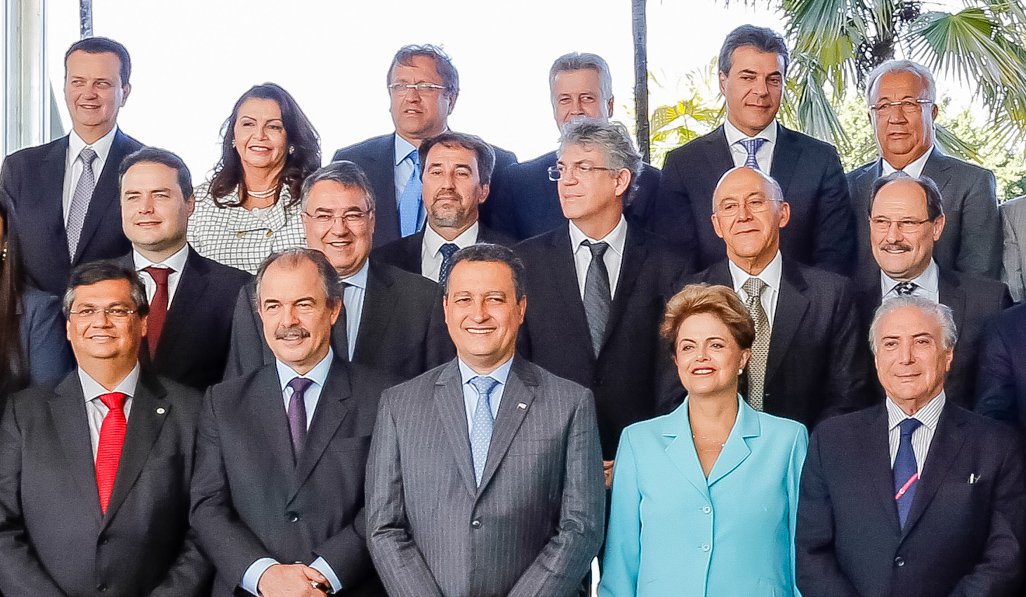 Brasília - DF, 30/07/2015. Presidenta Dilma Rousseff durante reunião com governadores no Palácio do Alvorada. Foto: Ichiro Guerra/PR
