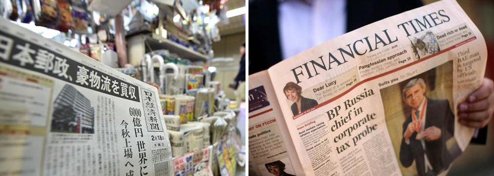 Acordo fechado nesta quinta-feira entre o grupo de mídia Nikkei e a britânica Pearson une as duas organizações de notícias econômicas líderes na Ásia e na Europa; a venda do Financial Times não inclui sua fatia de 50% na revista The Economist ou a sede em Londres