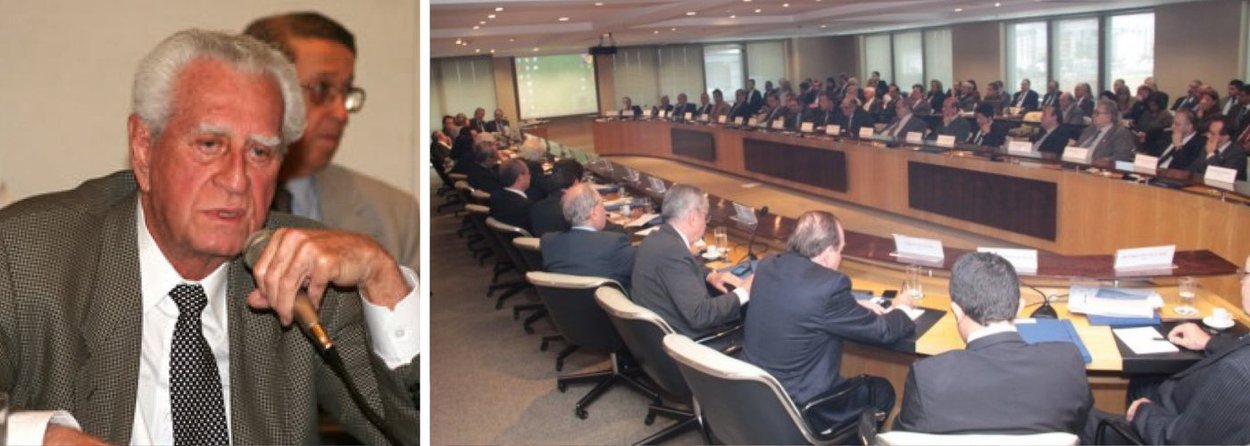 Presidente Antonio Oliveira Santos, reeleito para o cargo, ficará à frente da Confederação Nacional do Comércio de Bens, Serviços e Turismo no mandato 2014-2018; evento aconteceu em Brasília