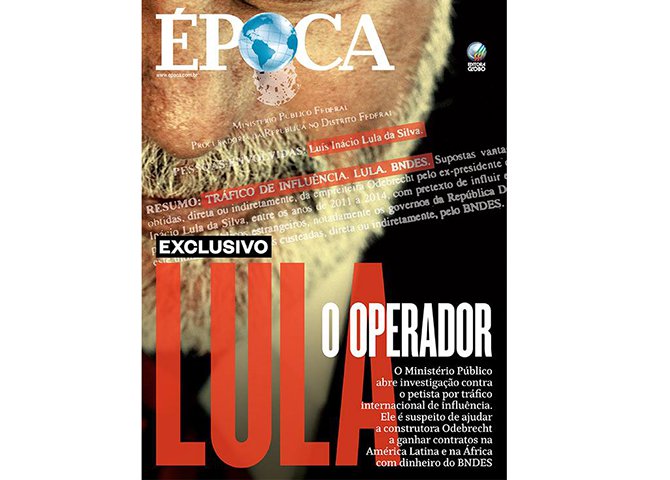 De um lado, temos o exemplo do ex-presidente FHC, que viaja o mundo falando mal do Brasil. De outro, o ex-presidente Lula, que usa o seu capital político para ampliar as exportações das empresas brasileiras.  Quem é o bandido?  Para a Globo, é Lula