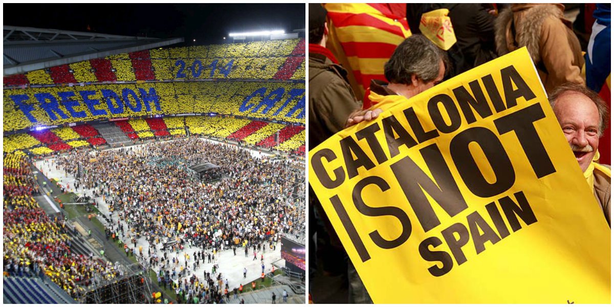 Por que Catalunha e Espanha não podem jogar como Escócia e