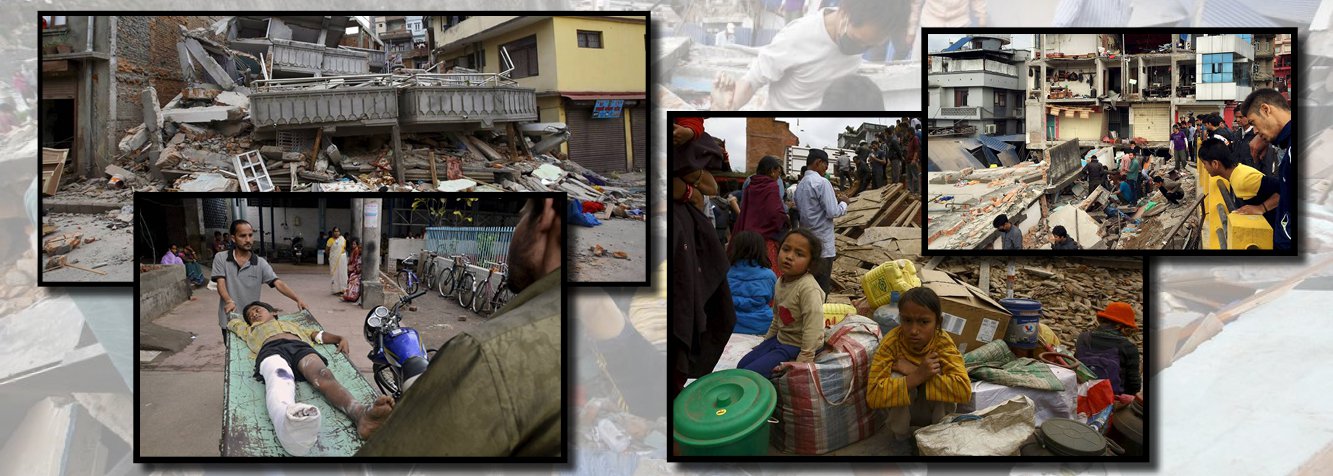 Um terremoto de 7,8 graus de magnitude deixou pelo menos 1.457 mortos no Nepal, e obrigou o país a declarar estado de emergência na manhã deste sábado, 25; o abalo sísmico derrubou prédios e construções históricas como a torre Dharahara na capital nepalesa e foi sentido em países vizinhos, causando mortes também em Índia, Tibete e Bangladesh; horas após os tremores, o país começou a receber ajuda internacional enviada pela Índia; a maioria das mortes aconteceu no Vale de Katmandu, mas oito pessoas morreram depois que os tremores geraram uma avalanche que soterrou parte de uma base de alpinistas no Everest. Seis mortes foram registradas na região do Tibete, e outras duas em Bangladesh