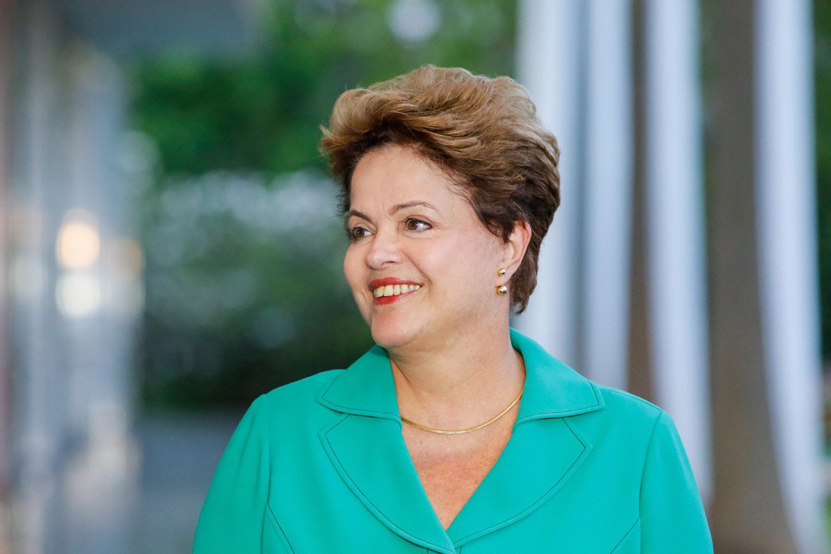 Brasília - DF, 13/10/2014. Dilma Rousseff durante a entrevista coletiva. Foto: Ichiro Guerra/ Dilma 13