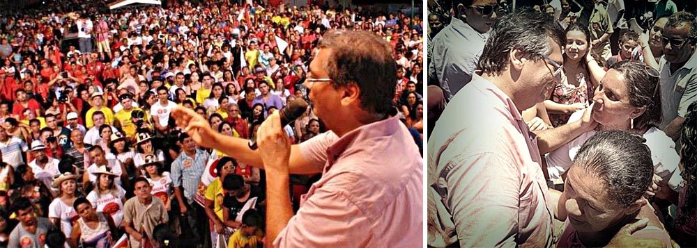 É o que aponta a pesquisa Exata/TV Guará/Fiema; a três finais de semana da eleição, o ex-presidente da Embratur lidera a disputa pelo governo do Maranhão com 56% do eleitorado; em segundo lugar está o postulante Edison Lobão Filho (PMDB), com 28%