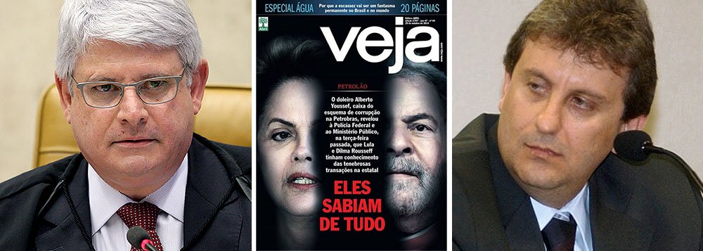 'A denúncia contra Aécio Neves (PSDB) saiu junto com a negativa de que esteja envolvido em alguma coisa graças a uma suposta rejeição do procurador-geral da República, Rodrigo Janot, a uma acusação de um doleiro que só é levado a sério pela mídia, pelo MP, pela PF e pela oposição quando acusa o PT', constata Eduardo Guimarães, do blog da Cidadania; 'E mesmo tendo sido “absolvido” na mesma notícia que o acusou, Aécio não poderia aparecer na mídia como tendo sido acusado sozinho. Havia que acusar aquela que o derrotou na eleição presidencial passada', acrescenta