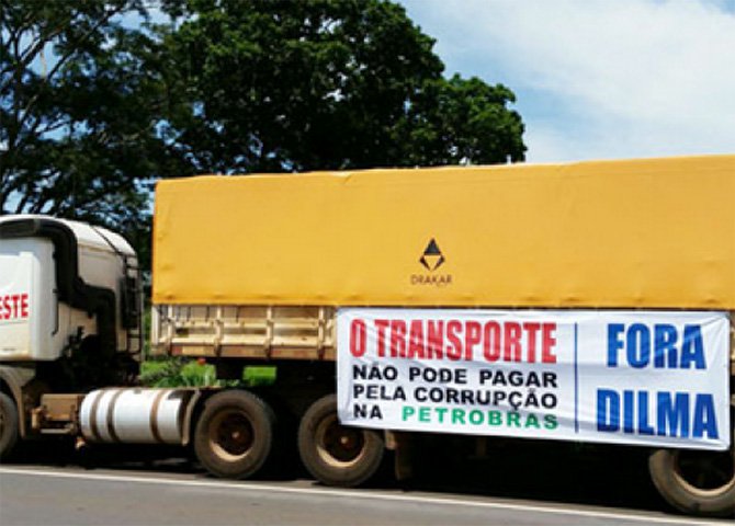 Como reagir ao provável cenário de caos desta segunda-feira, em que um setor do movimento dos caminhoneiros promete invadir Brasília pelo "Fora Dilma"?