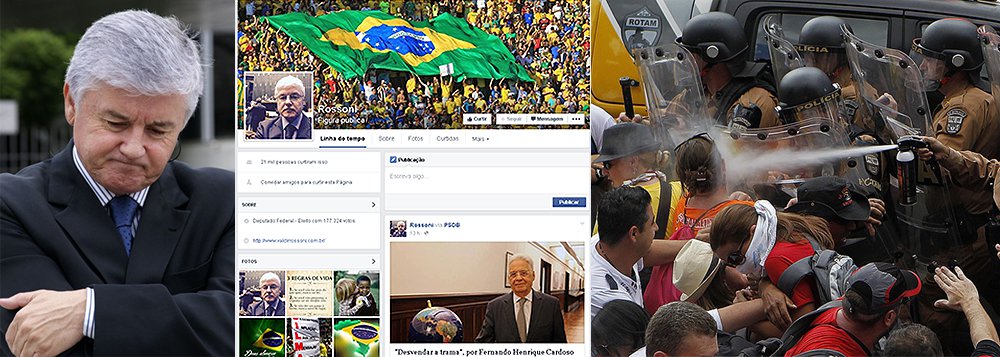 Presidente do PSDB no Paraná, o deputado Valdir Rossoni apagou o texto publicado no Facebook neste domingo qualificando a ação policial como um ato "desproporcional e desnecessário"; ele também criticou os secretários responsáveis e afirmou que eles deveriam responder "pelas atitudes desmedidas, pelos desmandos e pelos exageros"