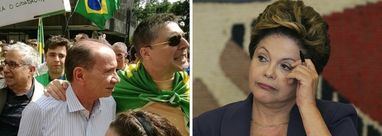 Líder da oposição mais raivosa ao governo da presidente Dilma Rousseff, o senador Aloysio Nunes Ferreira (PSDB-SP) mudou de ideia nesta segunda-feira, 9; depois de participar de marcha que pedia um novo golpe militar no Brasil, Aloysio Nunes agora quer que a presidente permaneça no cargo, mas de uma forma cruel; "Não quero que ela saia, quero sangrar a Dilma", afirmou o senador do PSDB; "Não quero que o Brasil seja presidido pelo [vice-presidente] Michel Temer [PMDB]", completou; para ele, as manifestações que pedem o impeachment de Dilma, marcadas para o dia 15, são "expressão de rechaço à ordem atual"; segundo ele, Dilma está desvinculada da realidade nacional