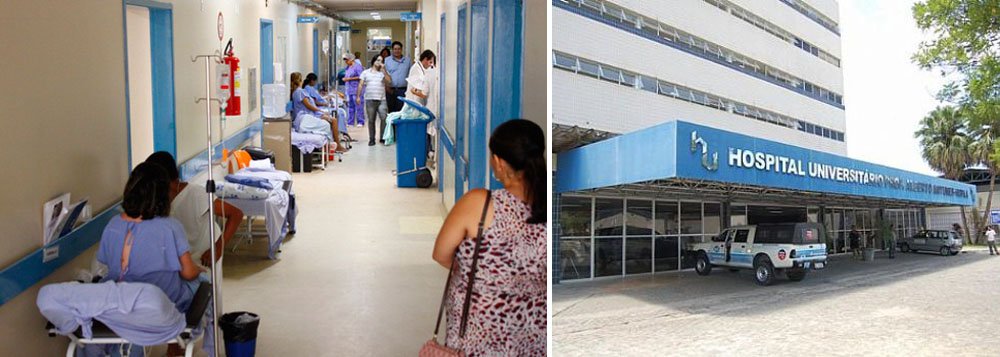 Com a maternidade administrada pelo Estado de Alagoas fechada, a do Hospital Universitário (HU) está funcionando com quase o dobro da capacidade; onde deveriam estar 12 gestantes, há 26 e na Unidade de Terapia Intensiva (UTI) Neonatal abriga 43 bebês