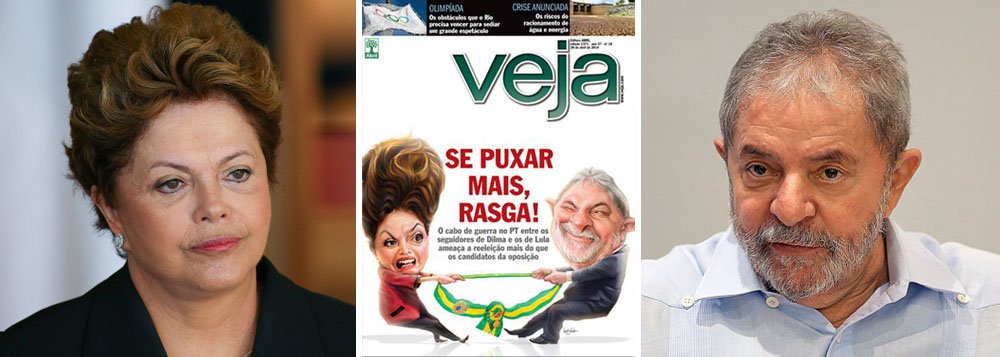 Reportagem de capa da revista afirma que maior ameaça à reeleição da presidente Dilma Rousseff não é a oposição, mas sim a divisão interna no PT, onde o movimento "Volta, Lula" estaria cada vez mais forte; editorial da revista destaca "As virtudes de Dilma", em contraponto ao que seriam as supostas desvirtudes de Lula, o que não significa adesão a ela; Dilma e Lula são retratados como "os dois lados de um mesmo problema"