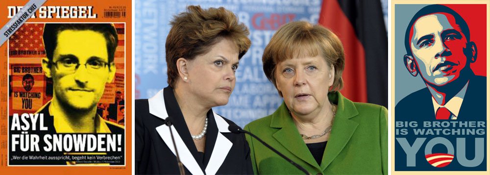 Mais do que simplesmente publicar seu manifesto, a revista Der Spiegel, a mais importante da Alemanha, tomou uma posição clara: defendeu que a chanceler Ângela Merkel conceda asilo diplomático a Edward Snowden, para que seja possível protegê-lo, mas também conhecer a fundo os detalhes da espionagem; em julho deste ano, o senador Roberto Requião (PMDB-PR) defendeu que o Brasil fizesse o mesmo, mas o Itamaraty preferiu manter distância dessa hipótese; Dilma e Merkel apresentarão resolução conjunta nas Nações Unidas
 